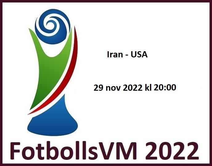 Iran - USA Fotbolls VM