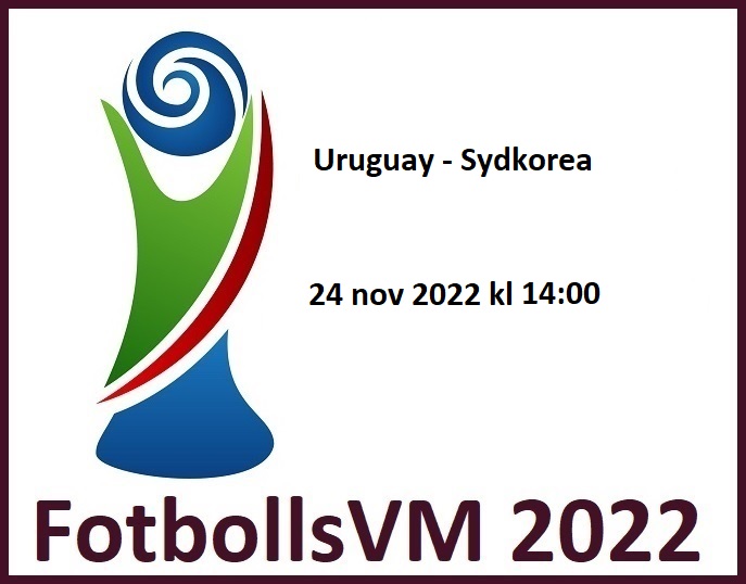 Uruguay - Sydkorea Fotbolls VM